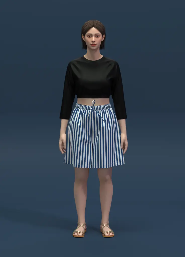 BERMUDA PANTS-1001